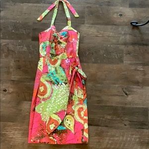 Trina Turk Halter Dress